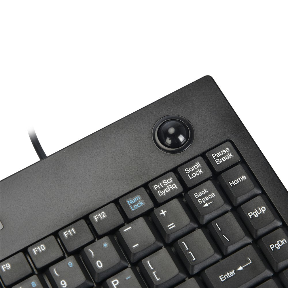 MCSAITE MC-9712 Ultra-Slim Tastatur Lydløs Indtastning USB-kablet Mekanisk Computer Tastatur