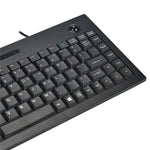 MCSAITE MC-9712 Ultra-Slim Tastatur Lydløs Indtastning USB-kablet Mekanisk Computer Tastatur