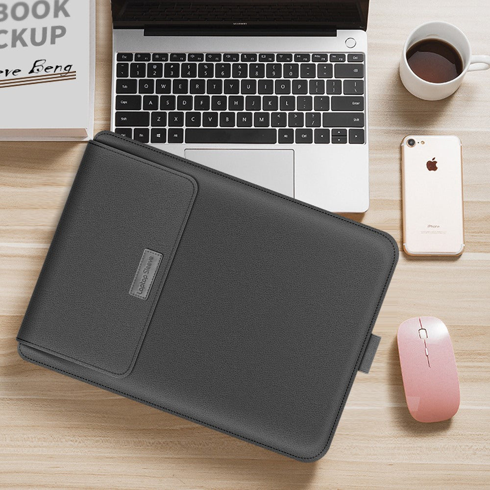Universal computertaske, beskyttende sleeve med standfunktion til 11,6''-12'' laptops og tablets