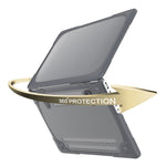 Heat Dissipation Design Two-Piece Plastic + TPU with Stand Shell for MacBook Pro 16 inch (2019) A2141
