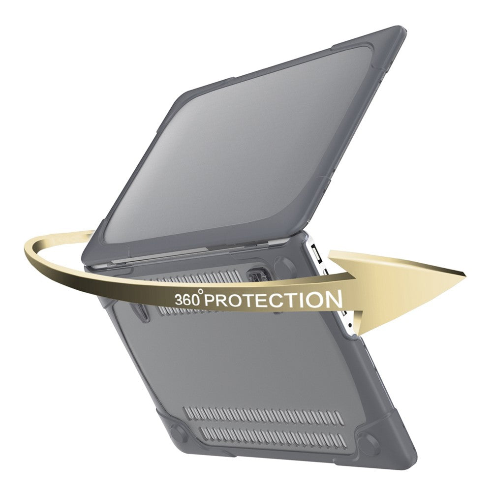 Heat Dissipation Design Two-Piece Plastic + TPU with Stand Shell for MacBook Pro 16 inch (2019) A2141
