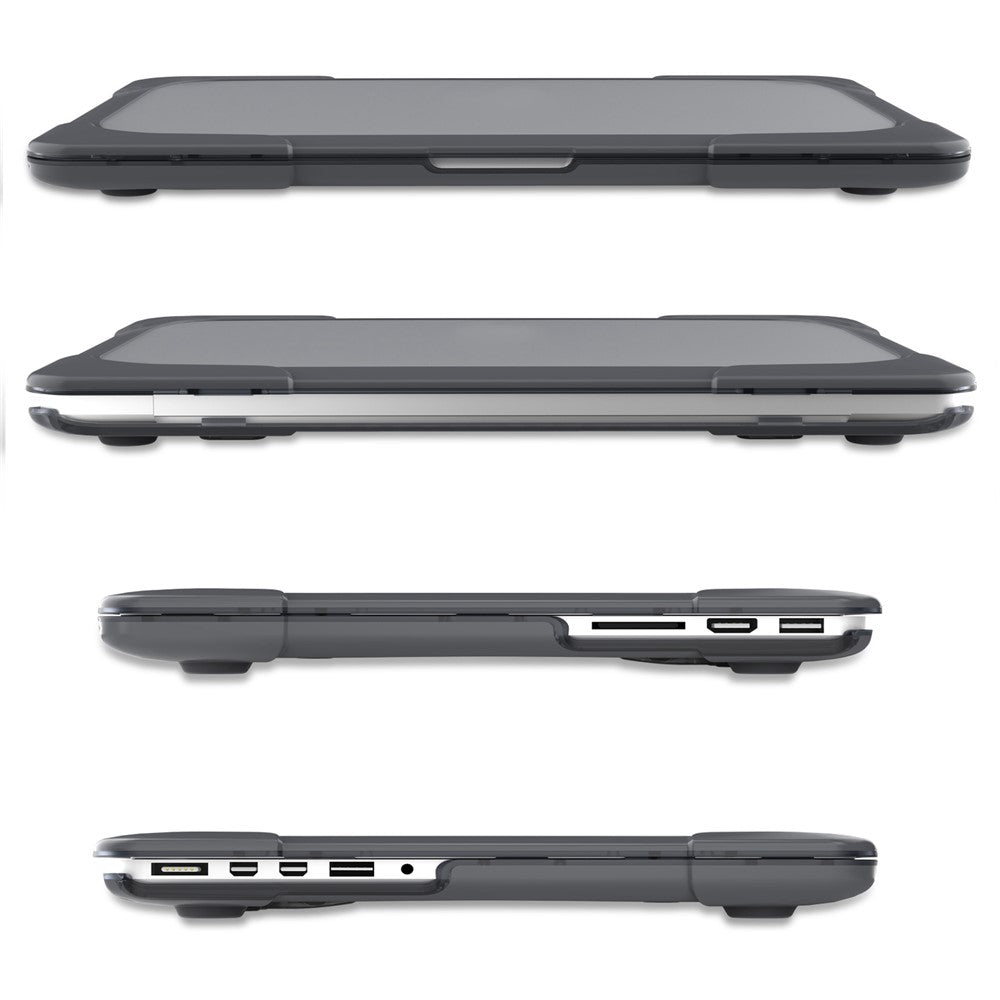 Heat Dissipation Design Two-Piece Plastic + TPU with Stand Shell for MacBook Pro 16 inch (2019) A2141