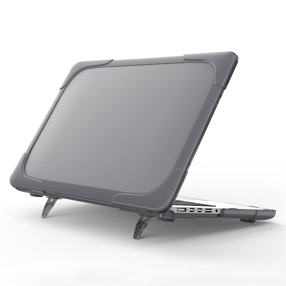 Heat Dissipation Design Two-Piece Plastic + TPU with Stand Shell for MacBook Pro 16 inch (2019) A2141