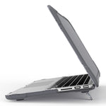 Heat Dissipation Design Two-Piece Plastic + TPU with Stand Shell for MacBook Pro 16 inch (2019) A2141