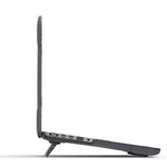 Heat Dissipation Design Two-Piece Plastic + TPU with Stand Shell for MacBook Pro 16 inch (2019) A2141