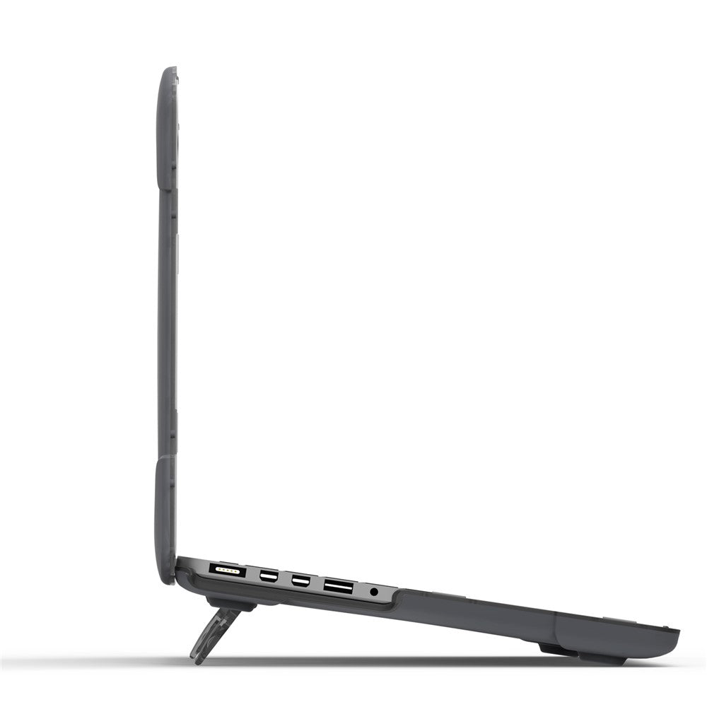 Heat Dissipation Design Two-Piece Plastic + TPU with Stand Shell for MacBook Pro 16 inch (2019) A2141
