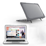 Transparent PC+TPU Hybrid Protective Case for MacBook Air 13" (A1932 / A2179) 2018 / 2019 / 2020