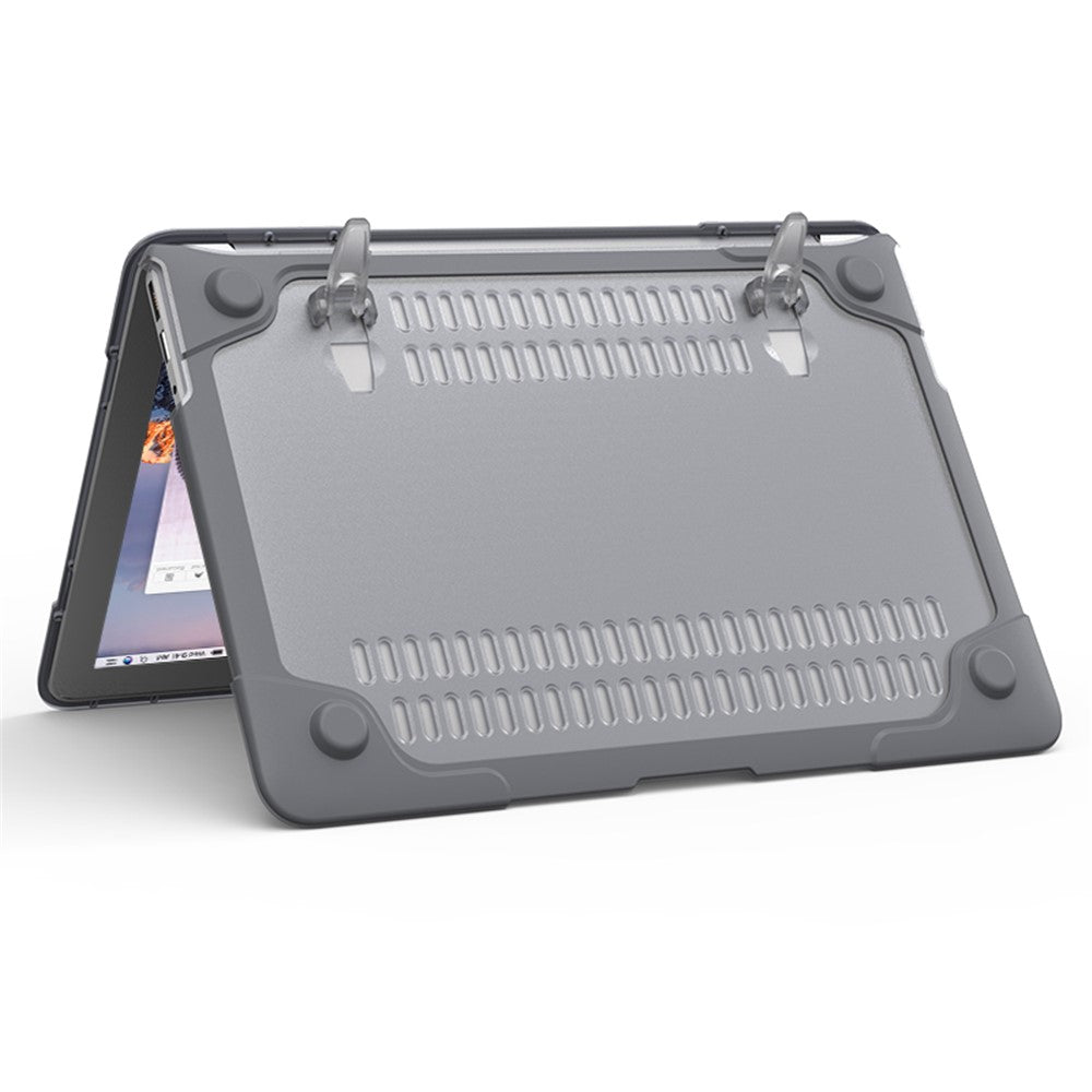 Transparent PC+TPU Hybrid Protective Case for MacBook Air 13" (A1932 / A2179) 2018 / 2019 / 2020