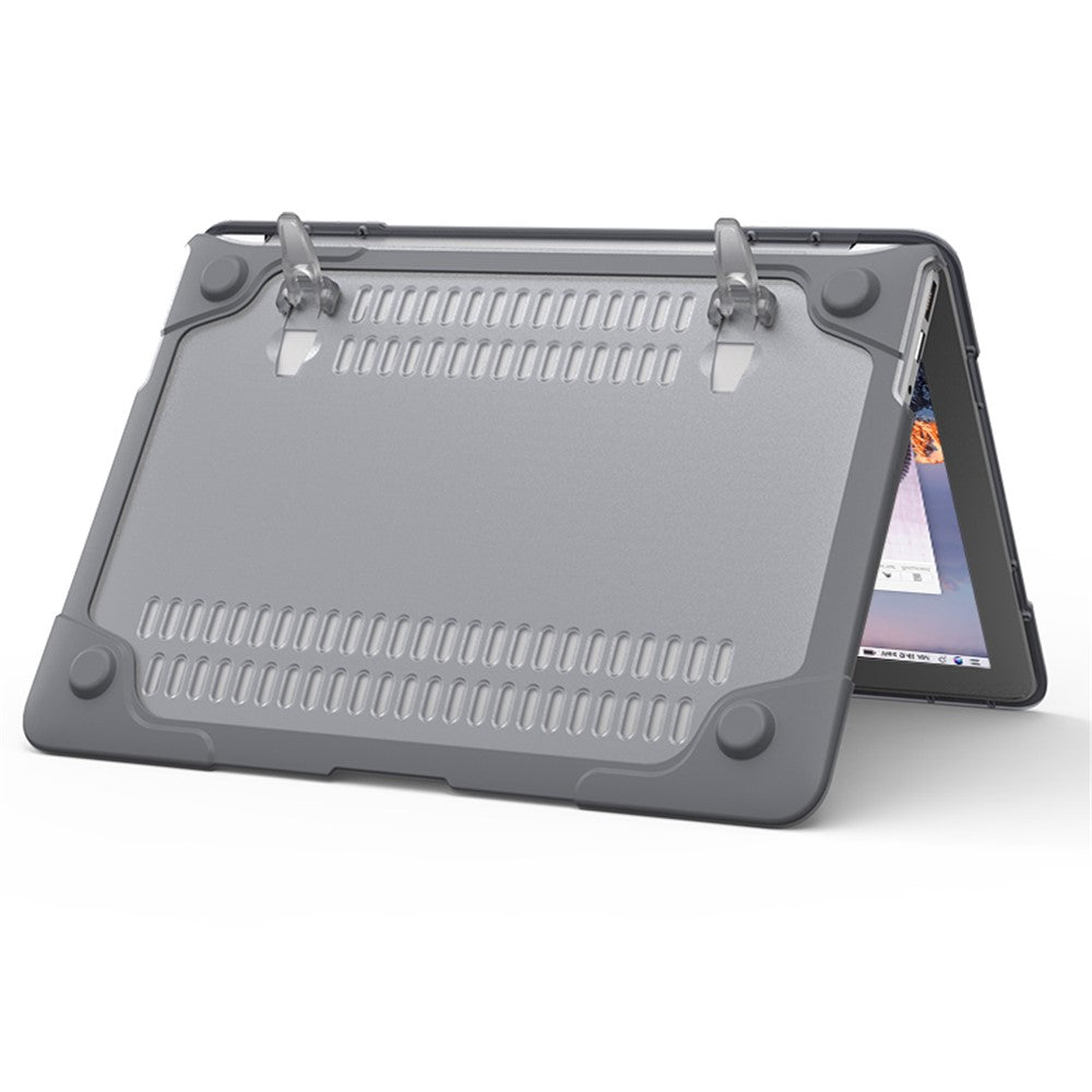 Transparent PC+TPU Hybrid Protective Case for MacBook Air 13" (A1932 / A2179) 2018 / 2019 / 2020