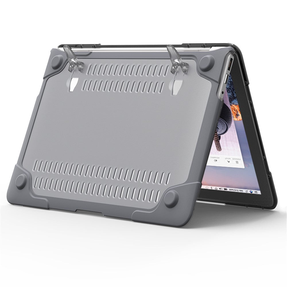 Transparent PC+TPU Hybrid Protective Case for MacBook Air 13" (A1932 / A2179) 2018 / 2019 / 2020