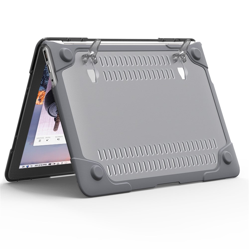 Transparent PC+TPU Hybrid Protective Case for MacBook Air 13" (A1932 / A2179) 2018 / 2019 / 2020