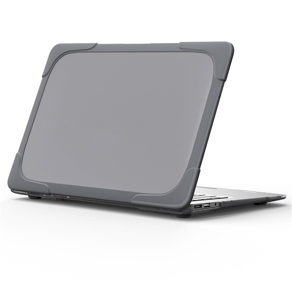 Transparent PC+TPU Hybrid Protective Case for MacBook Air 13" (A1932 / A2179) 2018 / 2019 / 2020