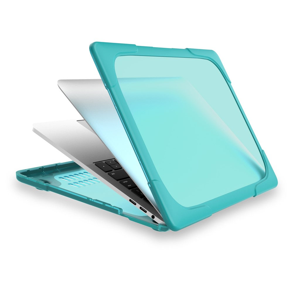 Two-piece Plastic + TPU Protective Laptop Case for MacBook Pro 13 inch with / without Touch Bar (2020-2016) A1706 A1989 A2159 A1708
