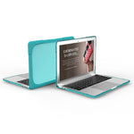 Two-piece Plastic + TPU Protective Laptop Case for MacBook Pro 13 inch with / without Touch Bar (2020-2016) A1706 A1989 A2159 A1708