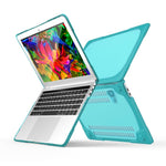 Two-piece Plastic + TPU Protective Laptop Case for MacBook Pro 13 inch with / without Touch Bar (2020-2016) A1706 A1989 A2159 A1708