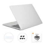 ENKAY HAT PRINCE 3-i-1 hårt laptopfodral + TPU-tangentbordsskydd + dammtät kontakt för MacBook Pro 13,3-tums (EU-version, med Touch Bar) A2251 / A2289 / A2338
