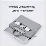 15.6 inch Universal Laptop Bag Sleeve Shoulder Bag Notebook Carrying Case Handbag Briefcase (Inner Size: 39x29cm)