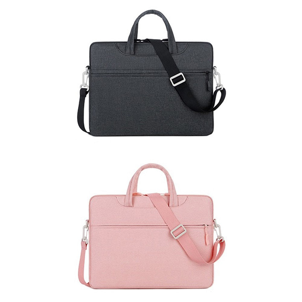 15.6 inch Universal Laptop Bag Sleeve Shoulder Bag Notebook Carrying Case Handbag Briefcase (Inner Size: 39x29cm)