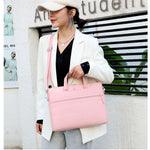 15.6 inch Universal Laptop Bag Sleeve Shoulder Bag Notebook Carrying Case Handbag Briefcase (Inner Size: 39x29cm)