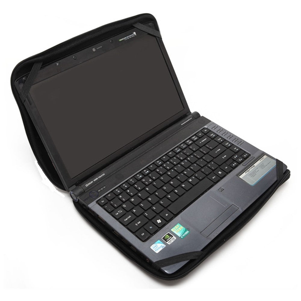A03 11 inch Laptop Sleeve Bag Neoprene Notebook Carrying Bag with 4 Elastic Bands Tablet Briefcase