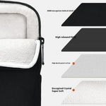 For 14 inch Laptop Carrying Case Oxford Cloth Anti Vibration Protective Cover