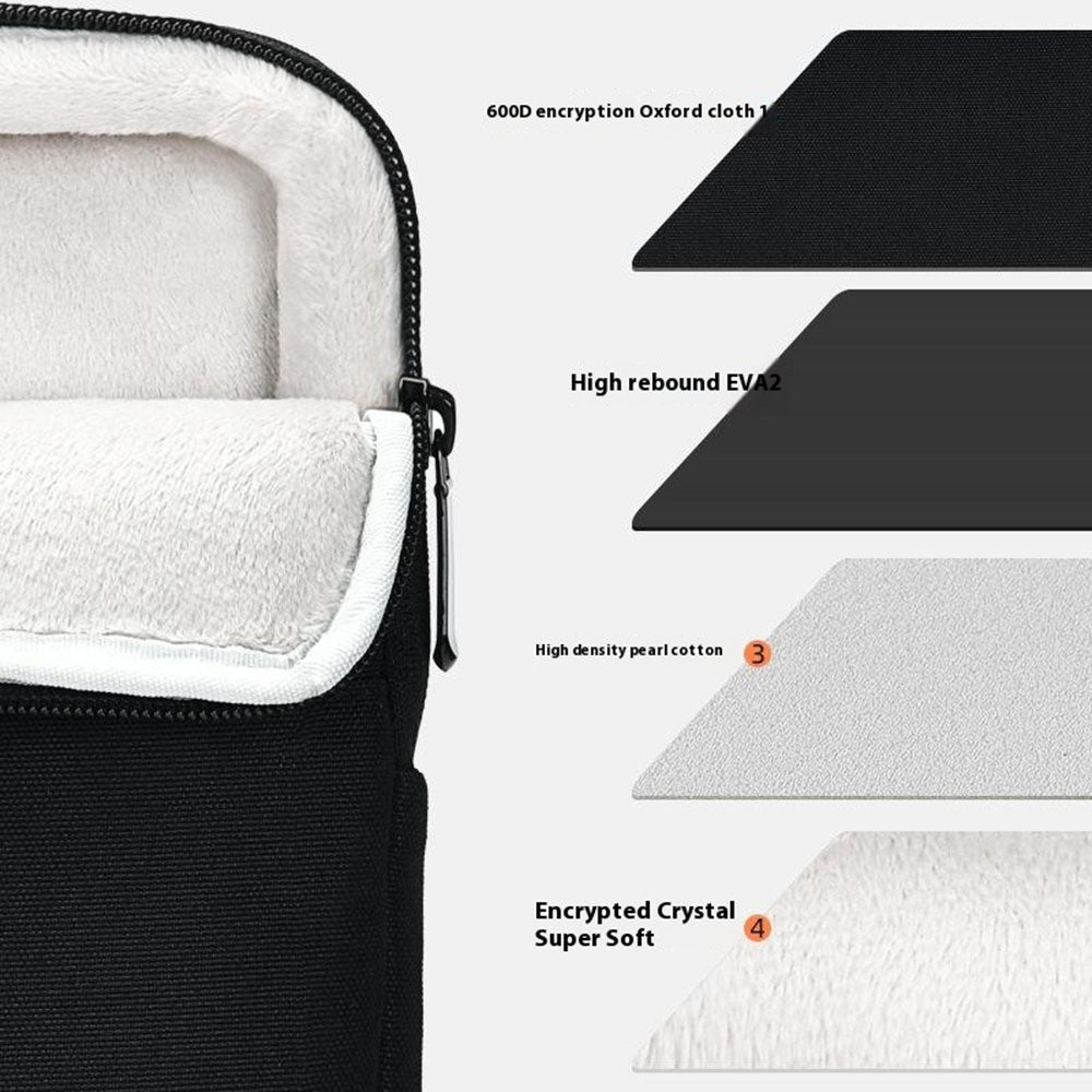 For 14 inch Laptop Carrying Case Oxford Cloth Anti Vibration Protective Cover