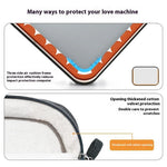 For 15.6 inch Shoulder Laptop Bag Business Style Multi-Functional Notebook Sleeve Bag with Air Cushion Protection