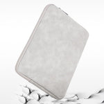 For 15.6 inch Laptop Bag PU Leather Inner Lining Scratch Resistant Water Repellent Protective Sleeve