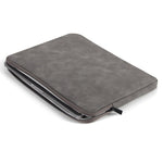 For 15.6 inch Laptop Bag PU Leather Inner Lining Scratch Resistant Water Repellent Protective Sleeve