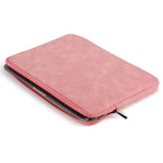 For 15.6 inch Laptop Bag PU Leather Inner Lining Scratch Resistant Water Repellent Protective Sleeve