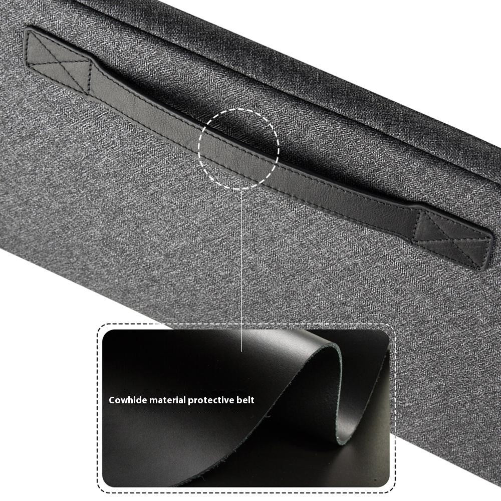 QIALINO Laptop Sleeve-taske til 15-tommer bærbar computer, bæretaske