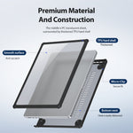 DUX DUCIS laptopetui til MacBook Pro 16 tommer (2026) A3429 A3428 / (2025) A3186 A3403 / (2024) A2991 / (2023) A2780 / (2021) A2485, ridsefast TPU-etui til bærbar computer, LCGM-serien