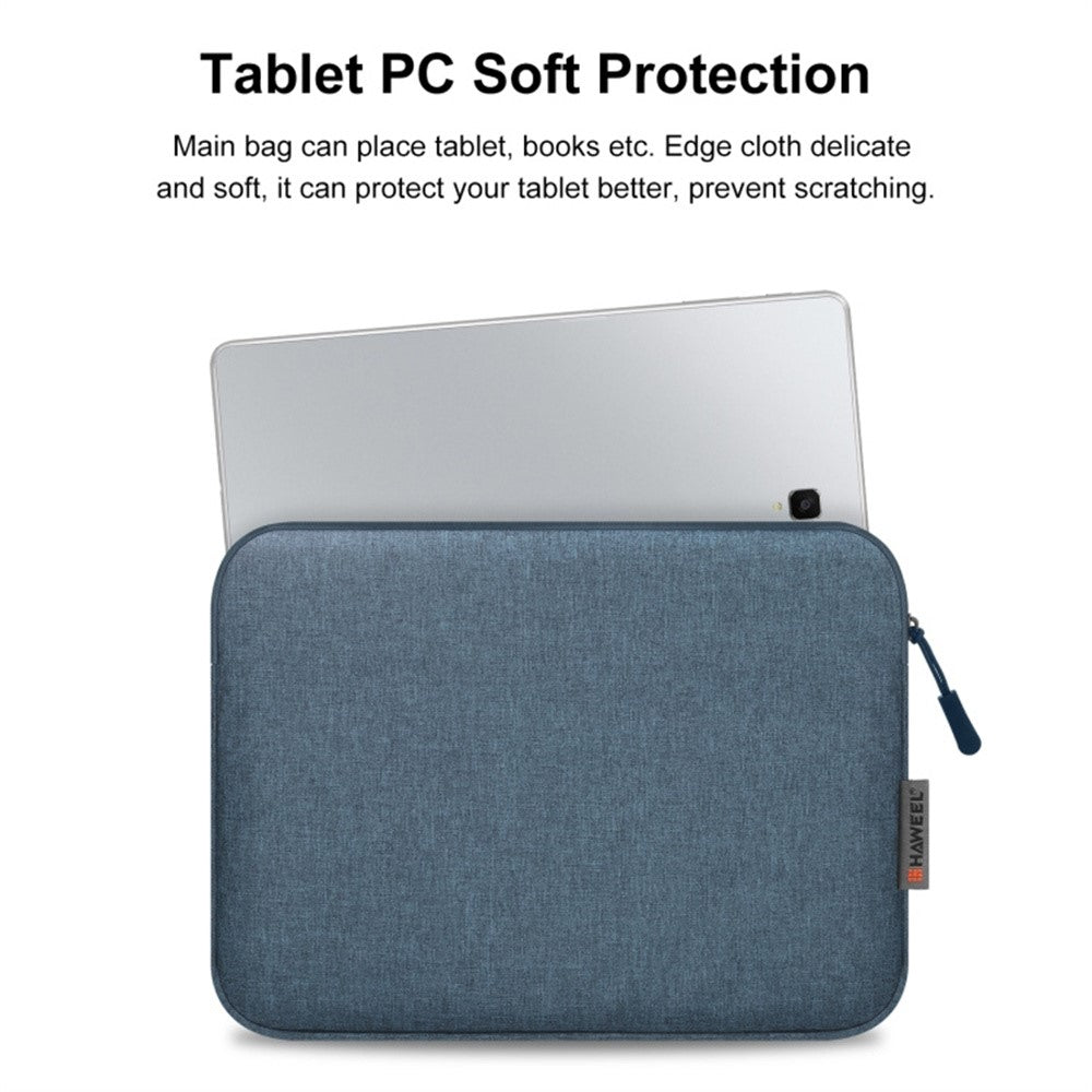 HAWEEL For 9.7-11 Inch Tablets Sleeve Bag Polyester Velvet Lining Protective Pouch, 27.5 x 20.5cm