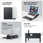 DUX DUCIS AirQ Series for 15 - 16 inch Laptop Sleeve Case with Stand / Wireless Charging