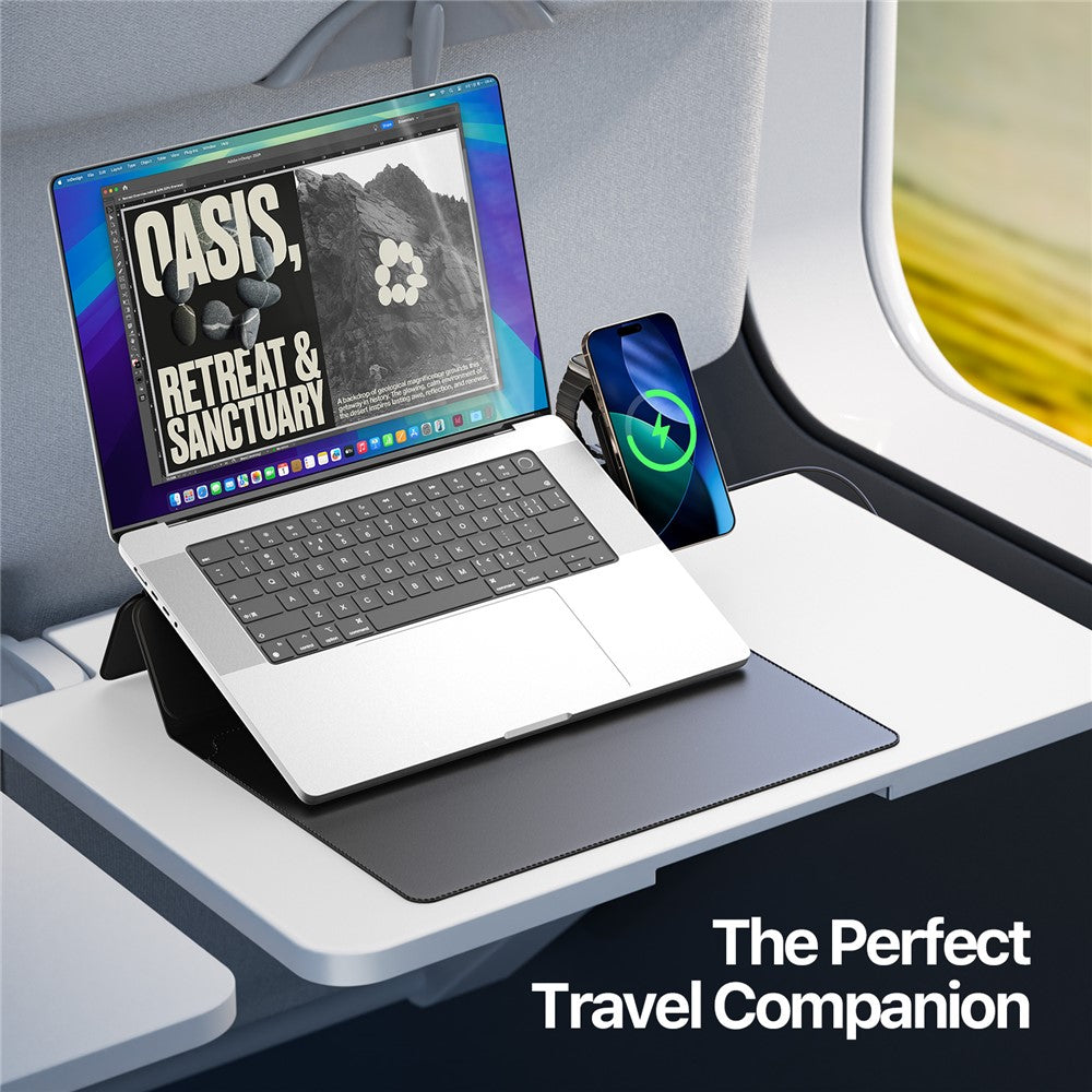 DUX DUCIS AirQ Series for 15 - 16 inch Laptop Sleeve Case with Stand / Wireless Charging