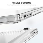 ENKAY HAT PRINCE til Microsoft Surface Laptop 7 13.8-tommer (2038) Crystal Laptop Etui Hårdt PC Anti-ridse Stødabsorberende Cover