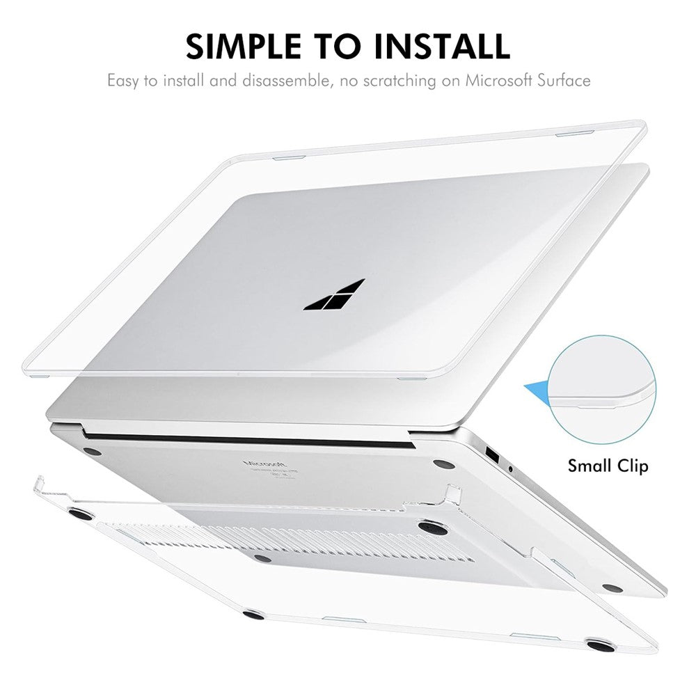 ENKAY HAT PRINCE For Microsoft Surface Laptop 13 (2095) Crystal Laptop Case Hard PC Anti Scratch Shockproof Cover