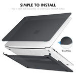 ENKAY HAT PRINCE For Microsoft Surface Laptop 5  /  4  /  3 (1872 / 1873 / 1953 / 1979) Matte Laptop Case Hard PC Anti-fingerprint Shockproof Cover