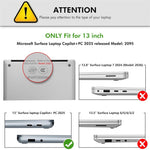 ENKAY HAT PRINCE For Microsoft Surface Laptop 13 (2095) Matte Laptop Case Hard PC Anti-fingerprint Shockproof Cover