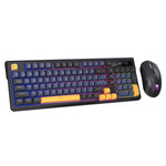 T-WOLF TF330 Wired Gaming Keyboard Mouse Combo Set 98 Keys 7200 DPI Keyboard Mouse with RGB Backlit