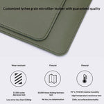 For 13.3 / 14 Inch Laptop Tote Bag Accordion Design Single Layer Pocket Large Capacity Notebook Handbag