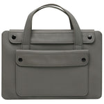 For 13.3 / 14 Inch Laptop Tote Bag Accordion Design Single Layer Pocket Large Capacity Notebook Handbag