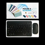 10 Tommer Trådløst Bluetooth-kompatibelt Tastatur med 12 Funktionstaster til Smartphone/Tablet/Laptop