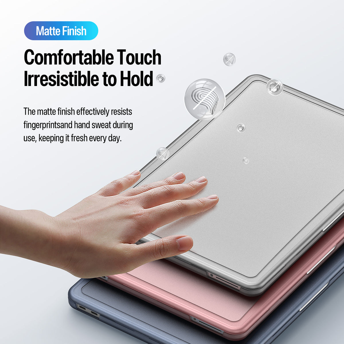 Dux Ducis til MacBook Neo 13 tommer (2026) LCGB Series Hard PC Laptop Cover Beskyttelsesetui