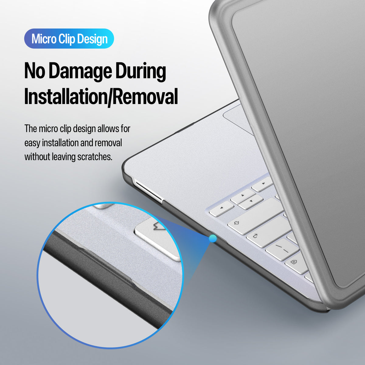 Dux Ducis til MacBook Neo 13 tommer (2026) LCGB Series Hard PC Laptop Cover Beskyttelsesetui