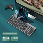 KS184 Wireless Keyboard Mouse Set Dual Mode Card Slot Scissor Switch Keyboard Mouse Combo for Computer Tablet Phone