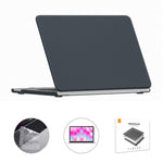 ENKAY HAT PRINCE til MacBook Neo 13 tommer (2026) A3404 512G mat PC-computertaske + ultratyndt TPU-tastaturbeskyttelse + PET-skærmfilm 3-i-1-sæt, amerikansk tastaturlayout