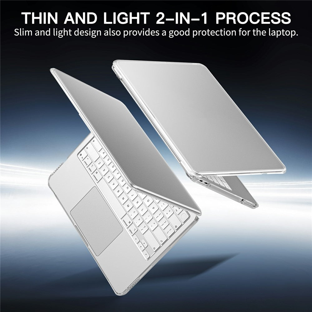 Til MacBook Neo 13 tommer (2026) Stødsikkert beskyttelsescover Mat PC + TPU Laptopcover