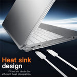 Til MacBook Neo 13 tommer (2026) Stødsikkert beskyttelsescover Mat PC + TPU Laptopcover