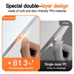 Beskyttende cover til MacBook Air 13 tommer (2026) / (2025) / (2024) / (2022) Stødsikkert mat PC + TPU laptopcover